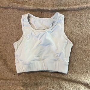 NVGTN White Sports Bra